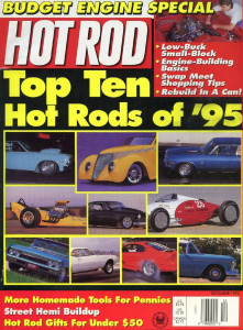 HOT ROD 1995 DEC - NEW HEMI, MOUSE BUILDUP, TOOLS